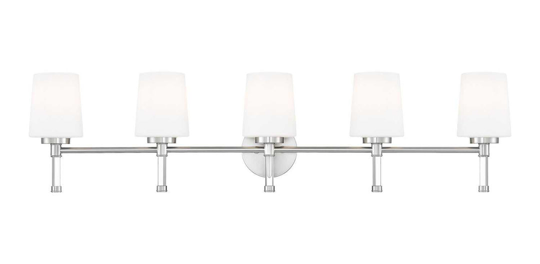 Henri Five Light Vanity in Brushed Nickel Z-Lite Canada