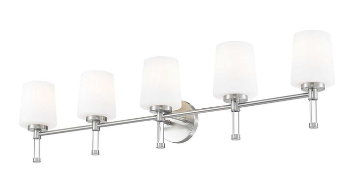 Henri Five Light Vanity in Brushed Nickel Z-Lite Canada