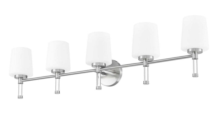 Henri Five Light Vanity in Brushed Nickel Z-Lite Canada