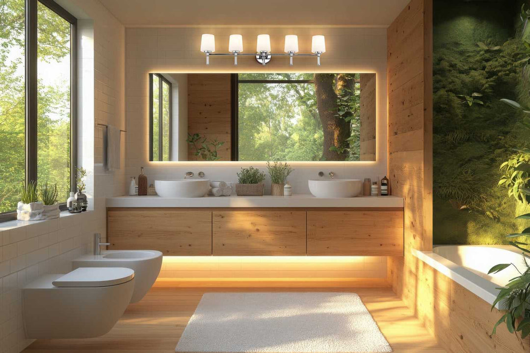 Henri Five Light Vanity in Chrome Z-Lite Canada