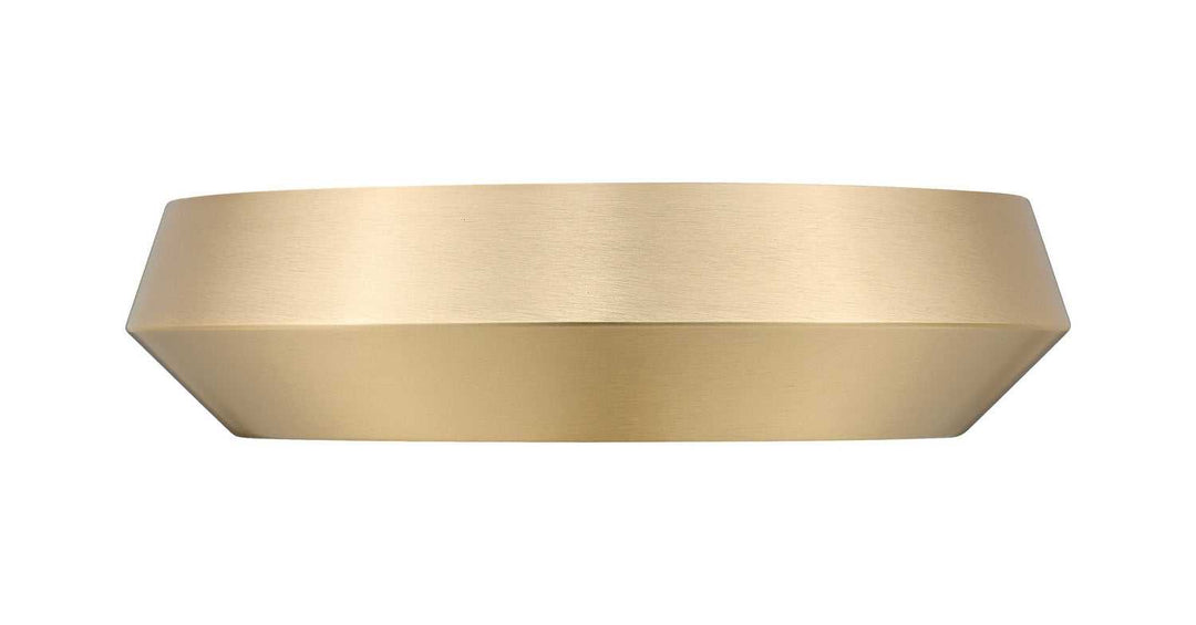 Quasars LED Flush Mount in Modern Gold Z-Lite Canada