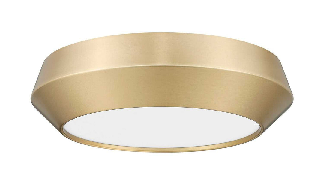 Quasars LED Flush Mount in Modern Gold Z-Lite Canada