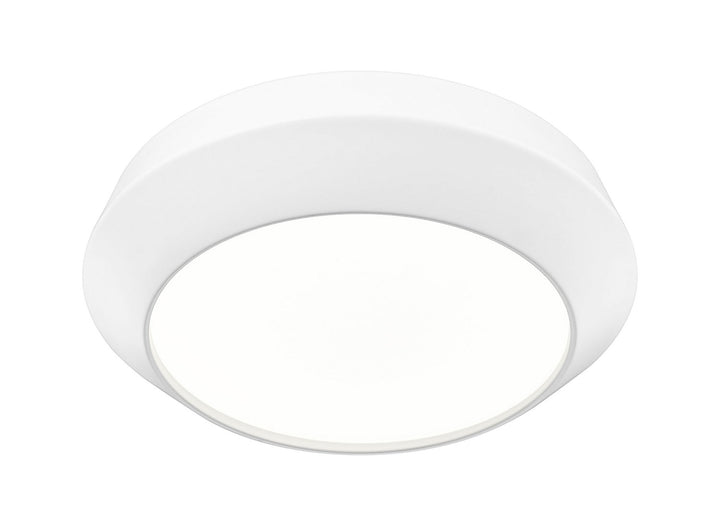 Quasars LED Flush Mount in Matte White Z-Lite Canada