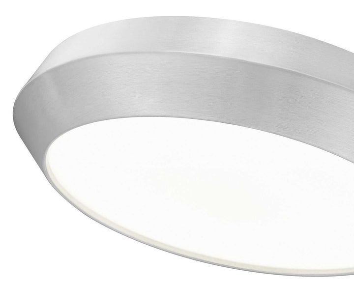Quasars LED Flush Mount in Brushed Nickel Z-Lite Canada