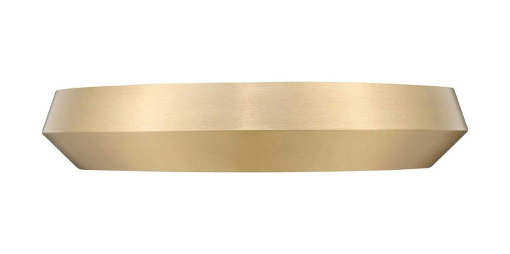Quasars LED Flush Mount in Modern Gold Z-Lite Canada