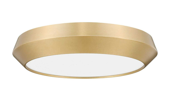 Quasars LED Flush Mount in Modern Gold Z-Lite Canada