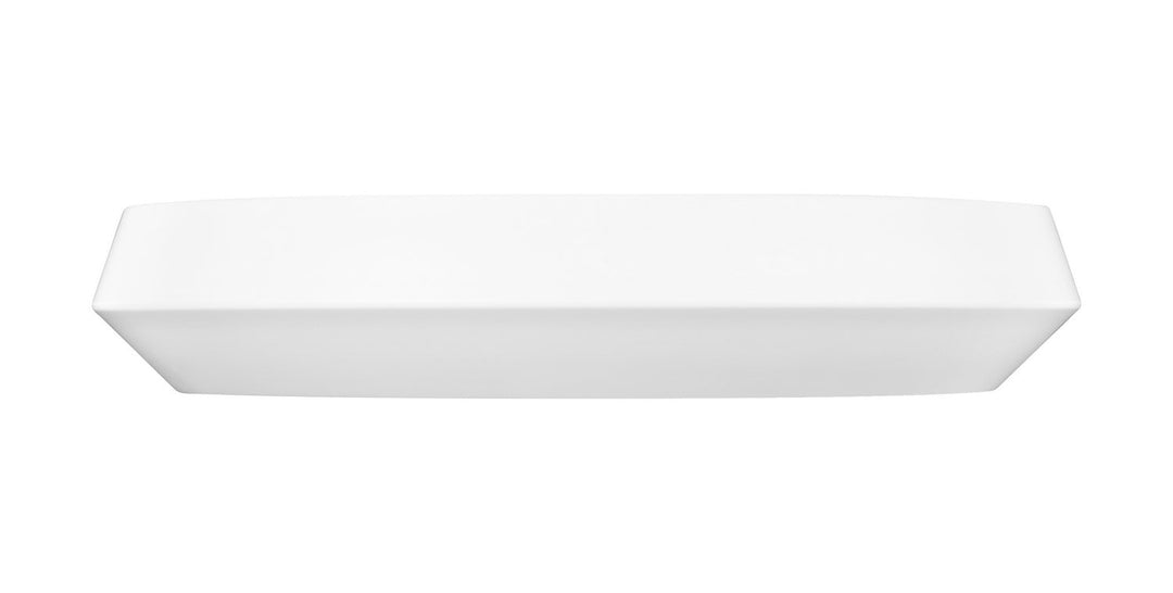 Quasars LED Flush Mount in Matte White Z-Lite Canada
