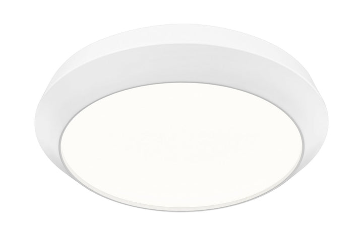 Quasars LED Flush Mount in Matte White Z-Lite Canada