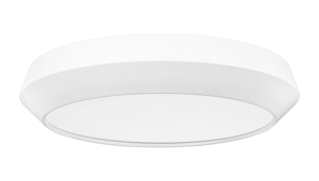 Quasars LED Flush Mount in Matte White Z-Lite Canada