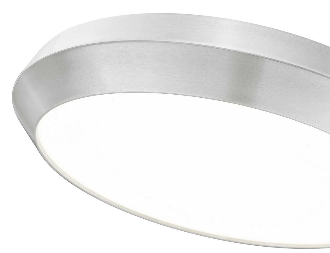 Quasars LED Flush Mount in Brushed Nickel Z-Lite Canada