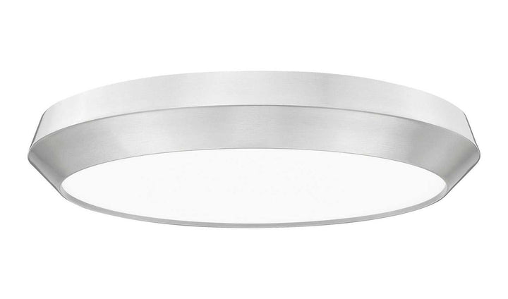 Quasars LED Flush Mount in Brushed Nickel Z-Lite Canada