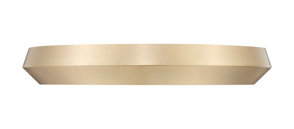 Quasars LED Flush Mount in Modern Gold Z-Lite Canada