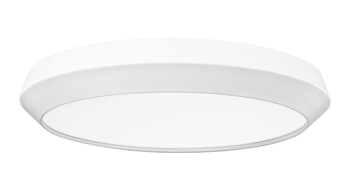Quasars LED Flush Mount in Matte White Z-Lite Canada