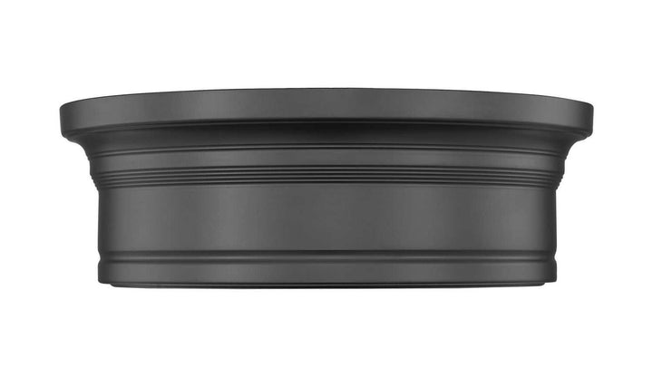 Bentley LED Flush Mount in Matte Black Z-Lite Canada