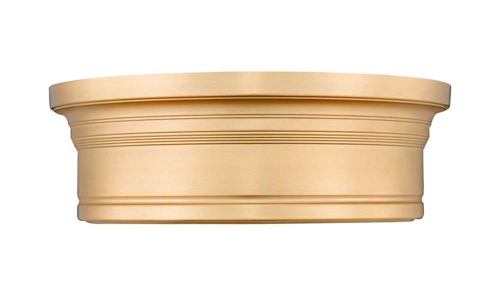 Bentley LED Flush Mount in Modern Gold Z-Lite Canada