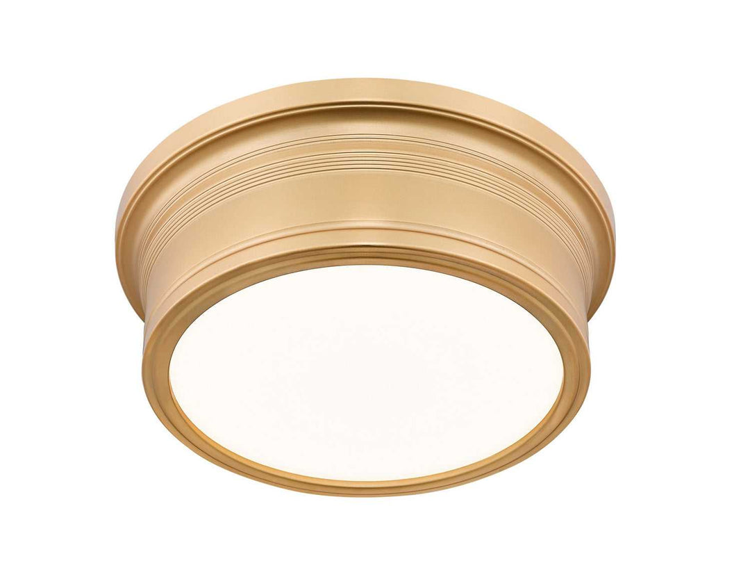 Bentley LED Flush Mount in Modern Gold Z-Lite Canada