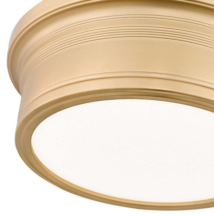 Bentley LED Flush Mount in Modern Gold Z-Lite Canada