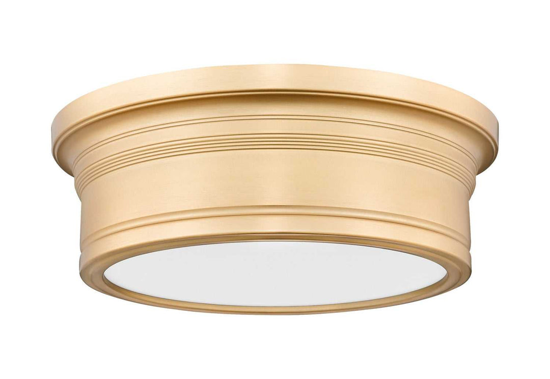 Bentley LED Flush Mount in Modern Gold Z-Lite Canada