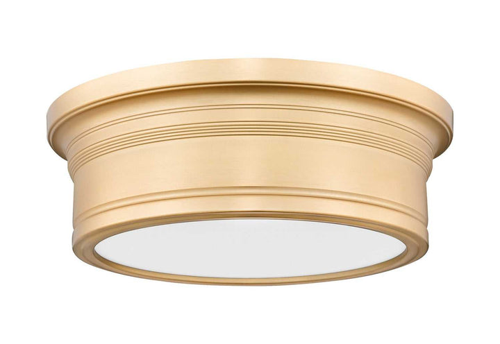Bentley LED Flush Mount in Modern Gold Z-Lite Canada
