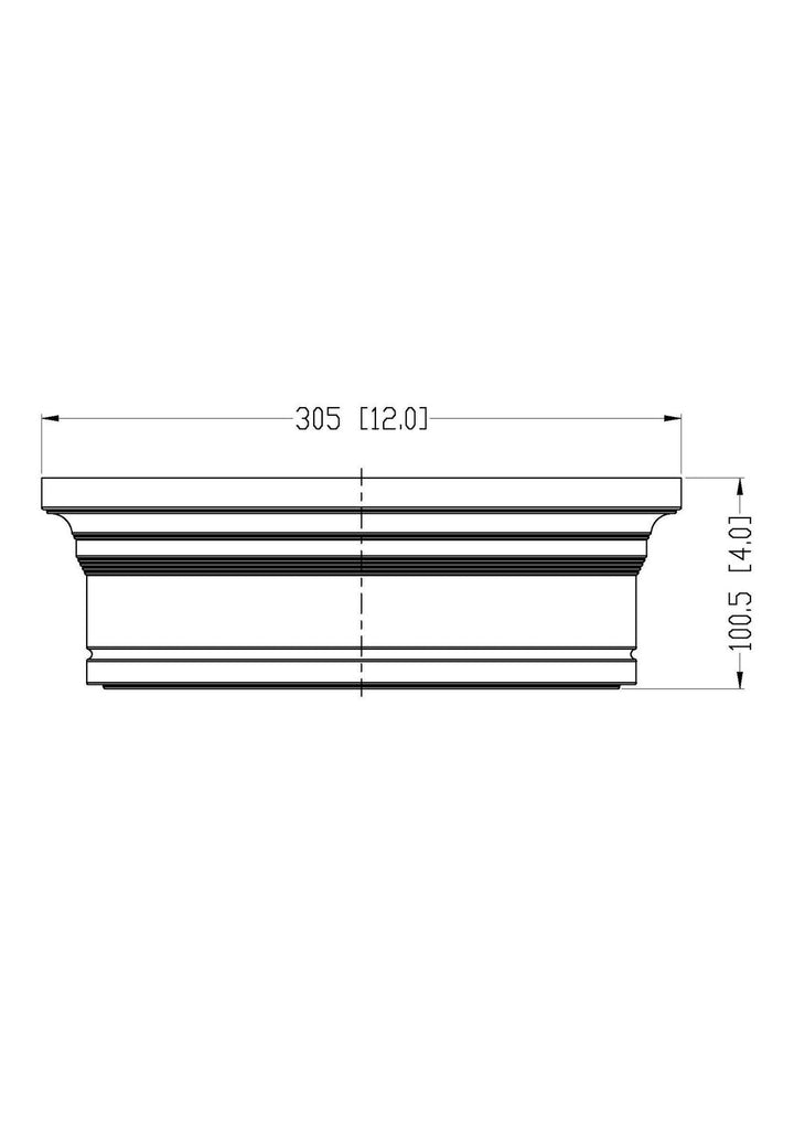 Bentley LED Flush Mount in Modern Gold Z-Lite Canada