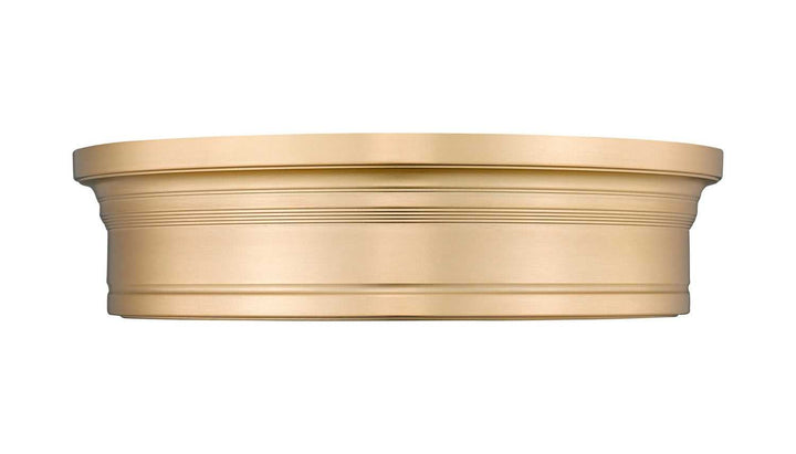 Bentley LED Flush Mount in Modern Gold Z-Lite Canada
