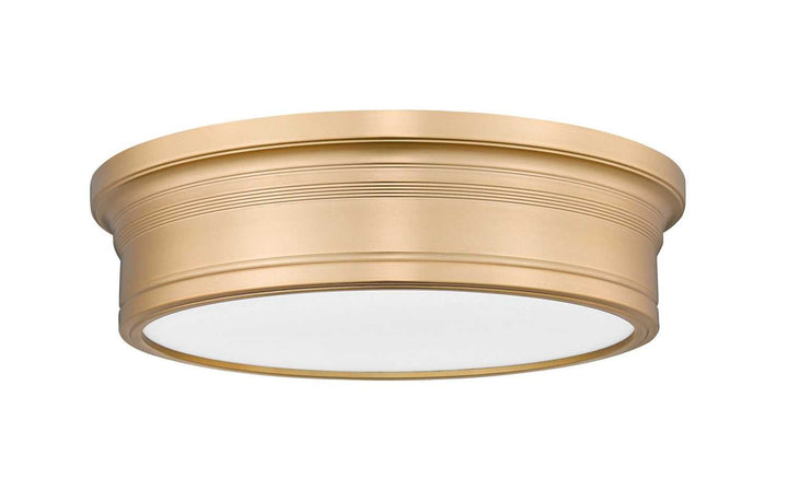 Bentley LED Flush Mount in Modern Gold Z-Lite Canada