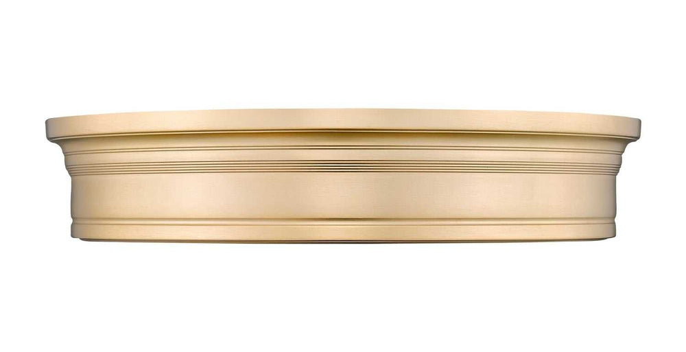 Bentley LED Flush Mount in Modern Gold Z-Lite Canada