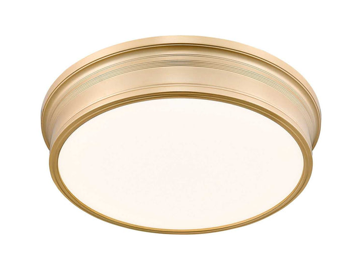 Bentley LED Flush Mount in Modern Gold Z-Lite Canada