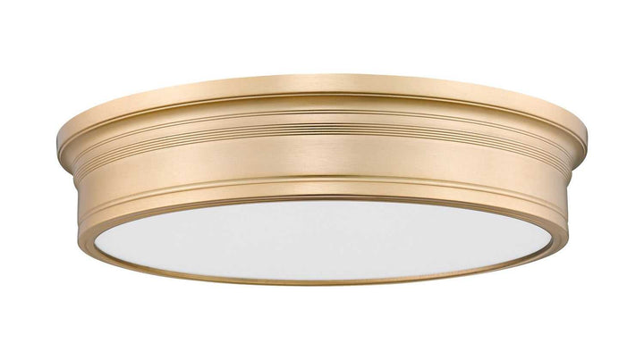 Bentley LED Flush Mount in Modern Gold Z-Lite Canada