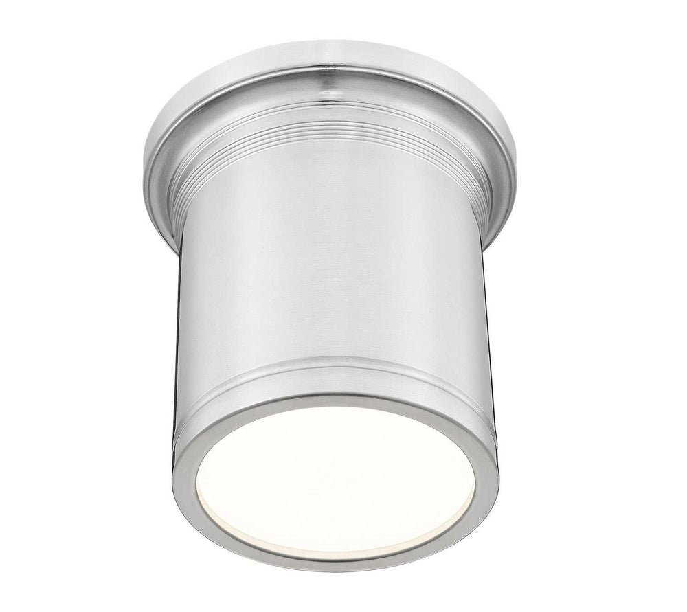 Bentley LED Flush Mount in Brushed Nickel Z-Lite Canada