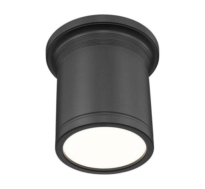 Bentley LED Flush Mount in Matte Black Z-Lite Canada
