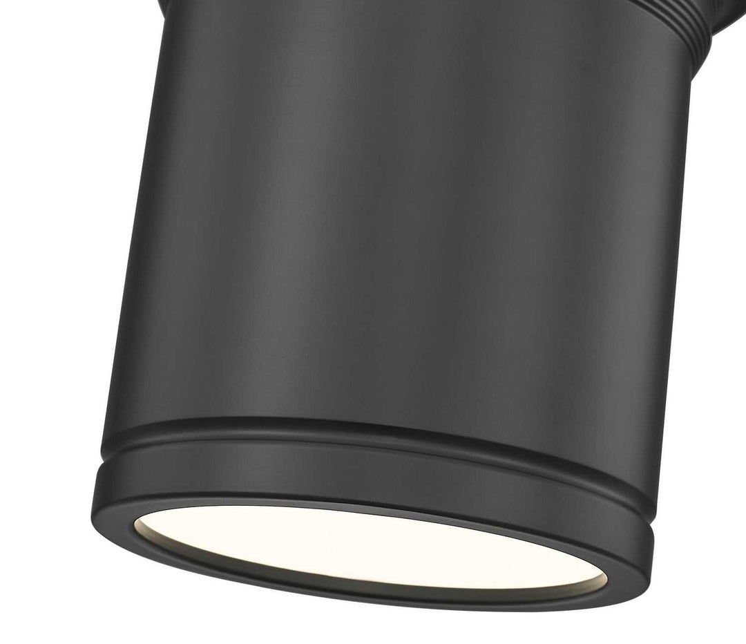 Bentley LED Flush Mount in Matte Black Z-Lite Canada
