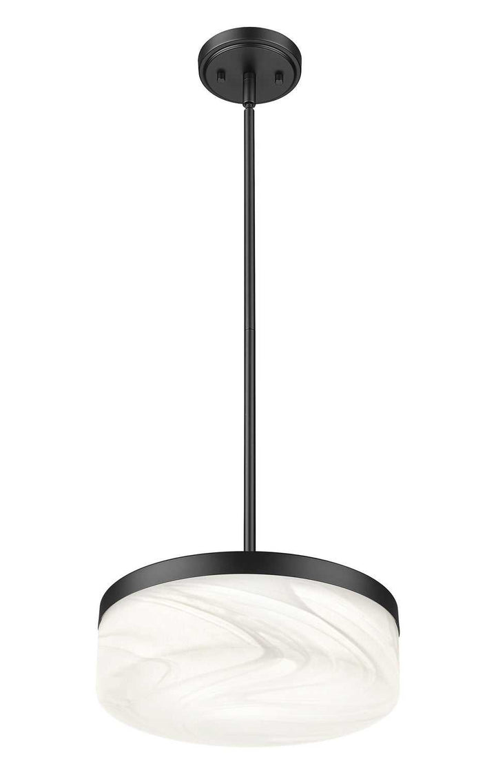 Renaud LED Pendant in Matte Black Z-Lite Canada