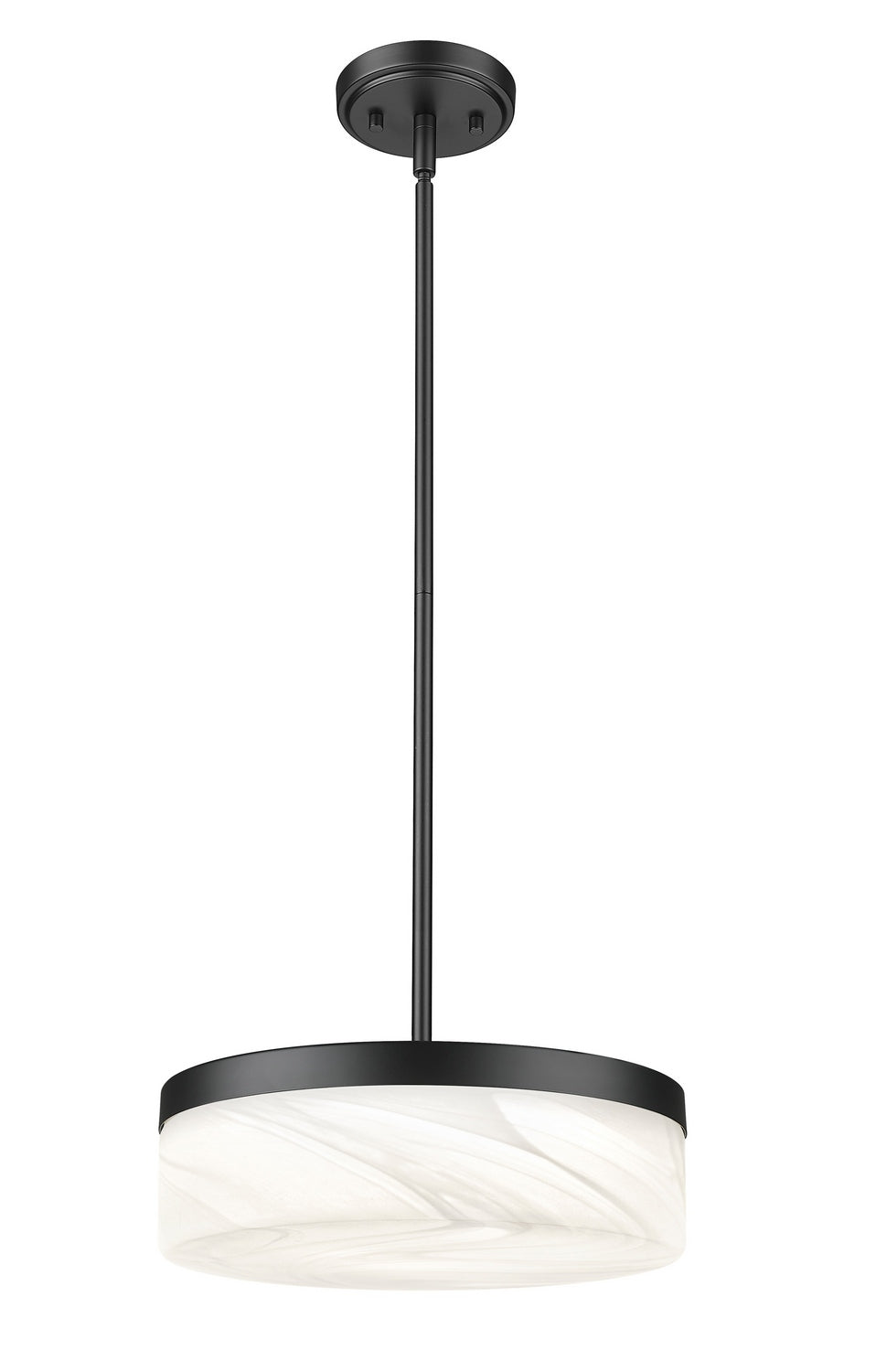 Renaud LED Pendant in Matte Black Z-Lite Canada
