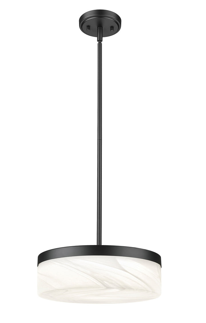 Renaud LED Pendant in Matte Black Z-Lite Canada