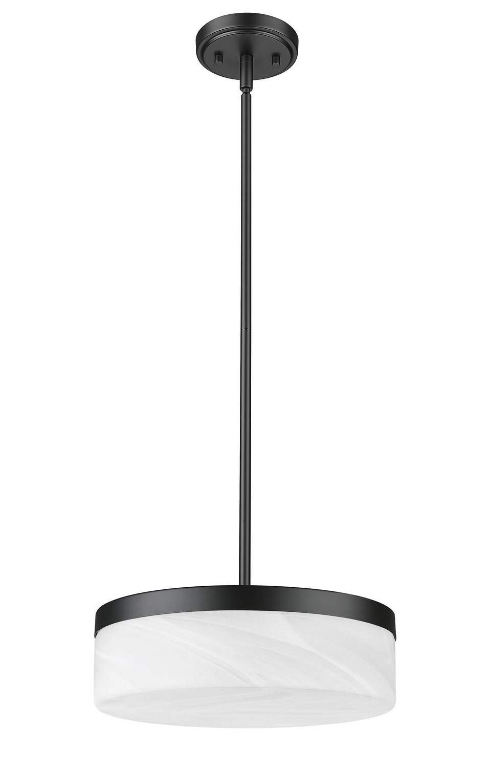 Renaud LED Pendant in Matte Black Z-Lite Canada