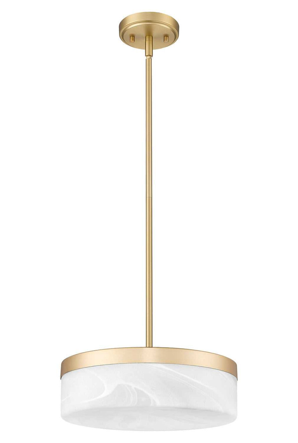 Renaud LED Pendant in Modern Gold Z-Lite Canada