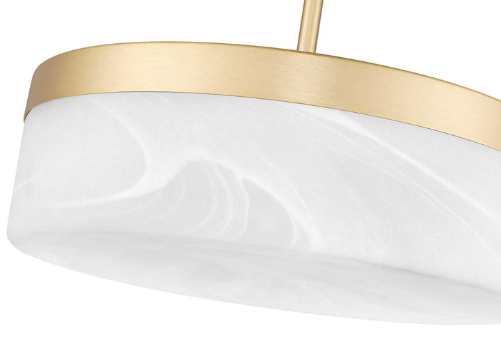 Renaud LED Pendant in Modern Gold Z-Lite Canada