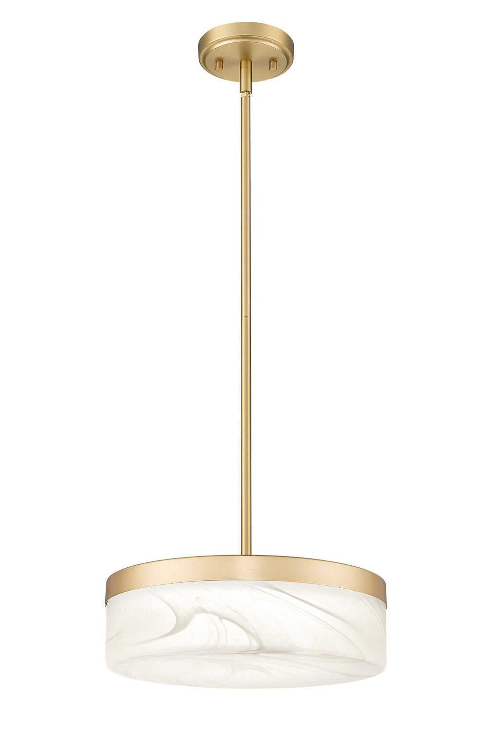 Renaud LED Pendant in Modern Gold Z-Lite Canada