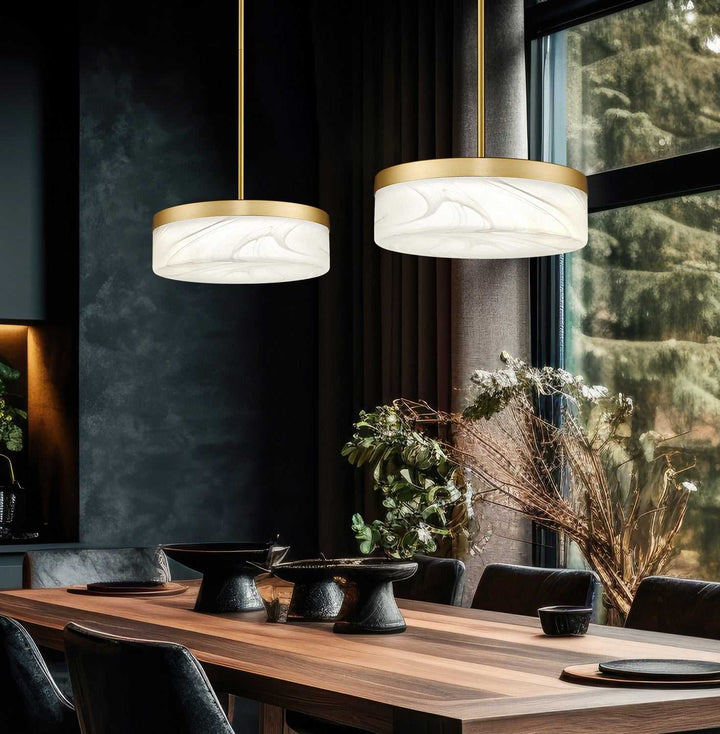 Renaud LED Pendant in Modern Gold Z-Lite Canada