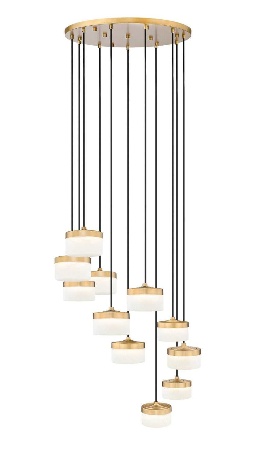 Renaud LED Chandelier in Modern Gold Z-Lite Canada
