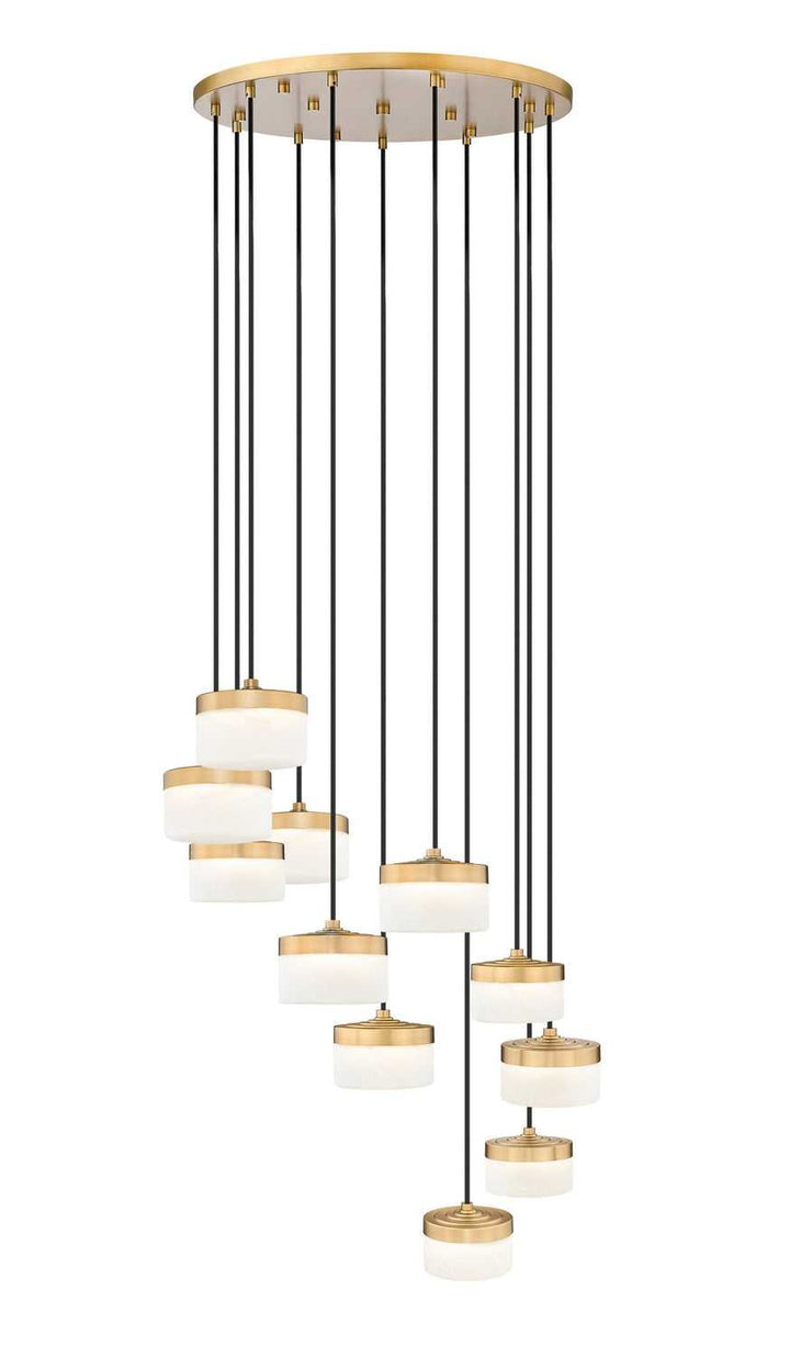 Renaud LED Chandelier in Modern Gold Z-Lite Canada