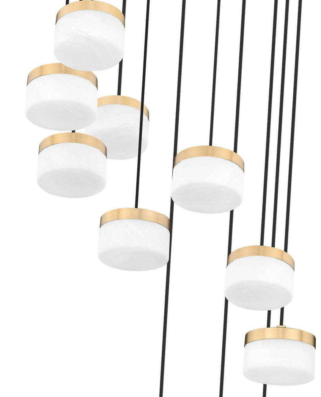 Renaud LED Chandelier in Modern Gold Z-Lite Canada