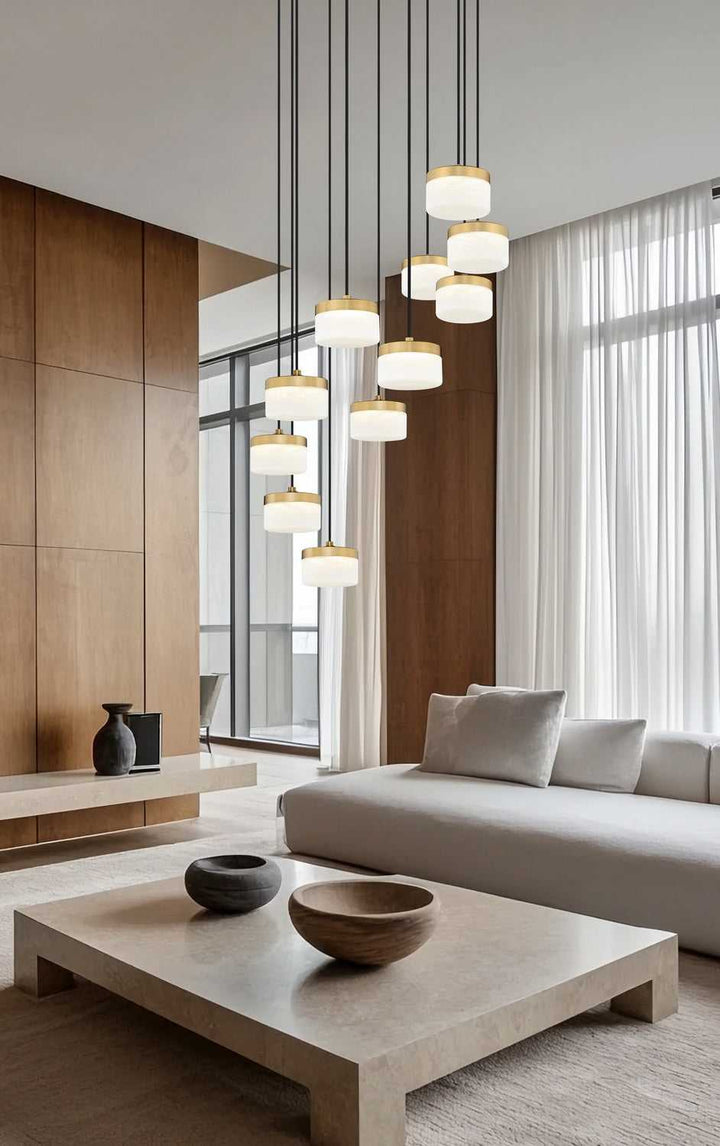 Renaud LED Chandelier in Modern Gold Z-Lite Canada