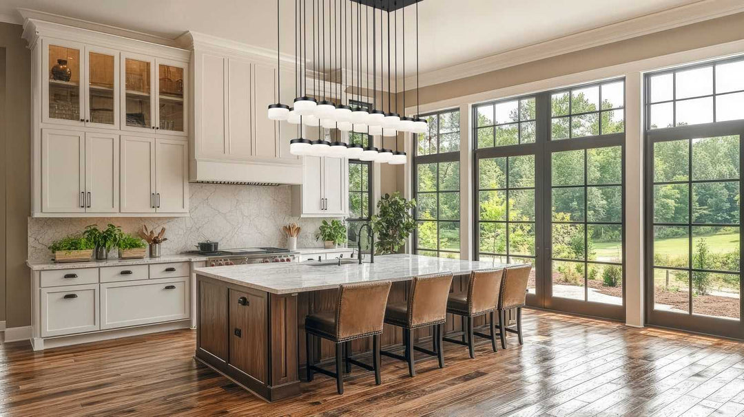 Renaud LED Linear Chandelier in Matte Black Z-Lite Canada