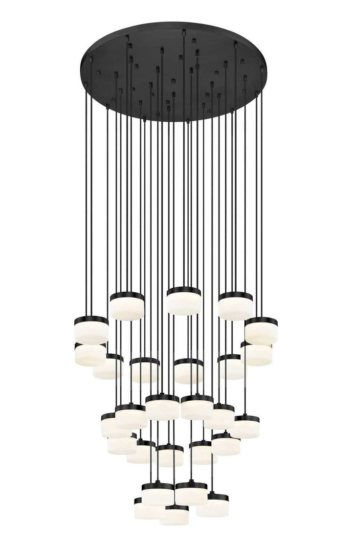 Renaud LED Chandelier in Matte Black Z-Lite Canada