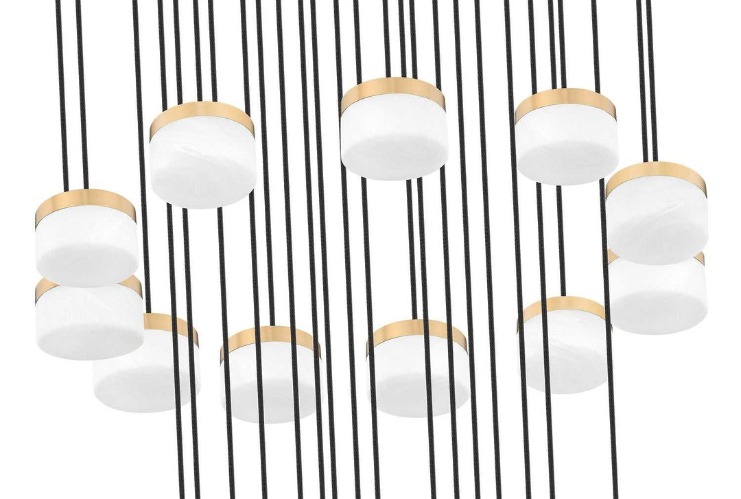 Renaud LED Chandelier in Modern Gold Z-Lite Canada