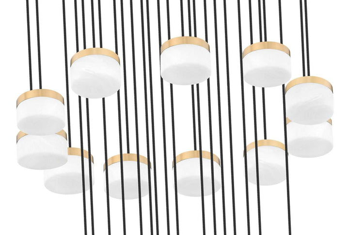 Renaud LED Chandelier in Modern Gold Z-Lite Canada