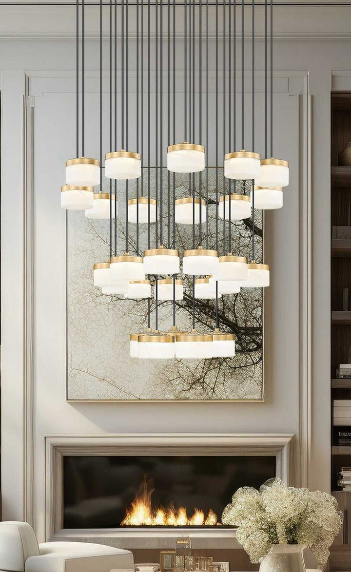Renaud LED Chandelier in Modern Gold Z-Lite Canada