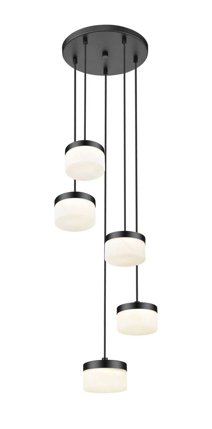 Renaud LED Chandelier in Matte Black Z-Lite Canada